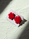 Flora rojo con brillo