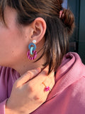 Loop azul y rosa