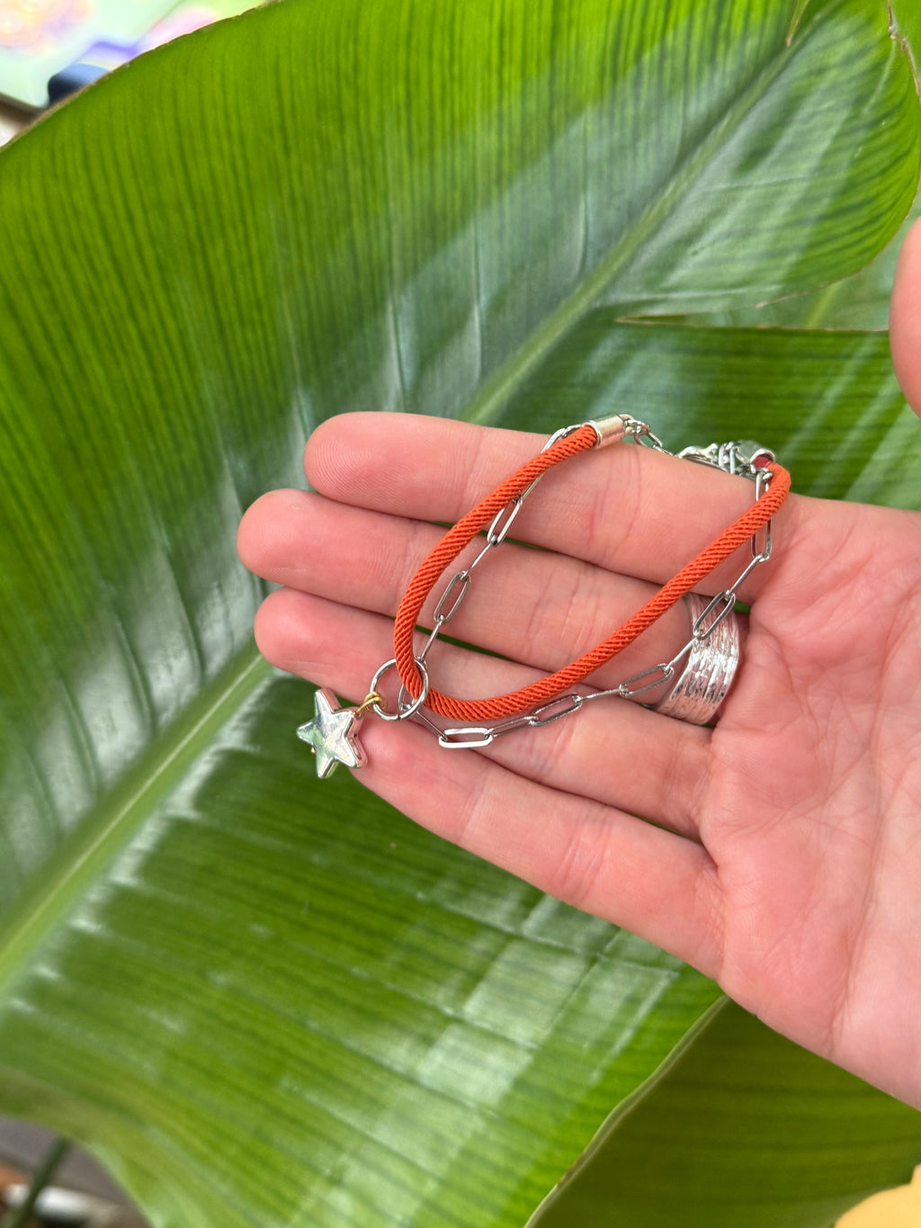 Pulsera star naranja